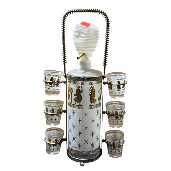 VTG Matching Decanter & Glasses Set