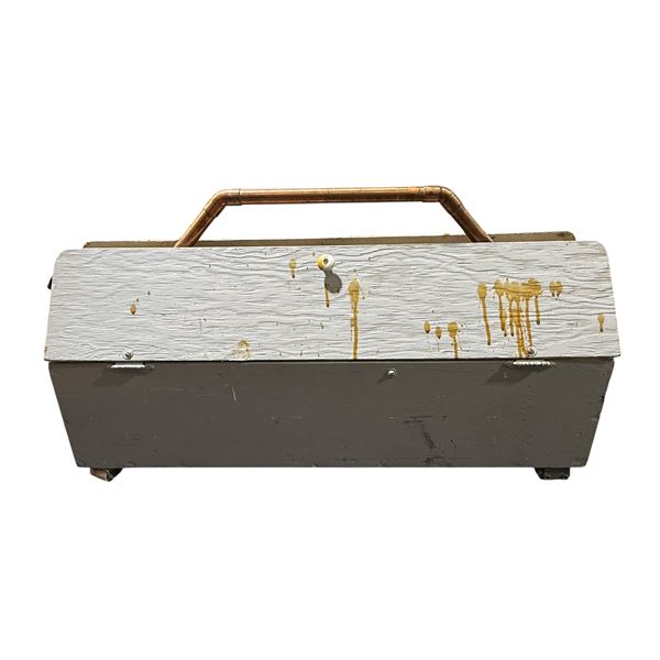 VTG Wooden Carpenter's Toolbox