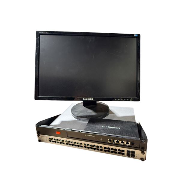 Samsung Monitor & EdgeRouter 4
