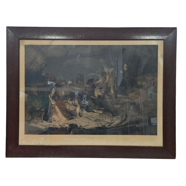 Early 20th century style oil painting