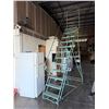 Image 10 : Collapsible Warehouse Stairs Ladder 139" x 40"