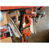 Image 5 : Contents of Shelf: Power & Hand Tools, Gas Cans, Hydraulic Oil, etc (Shelf not included)