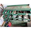 Image 12 : Green 60-Drawer Industrial Small Parts Cabinet 42" x 15" x 68"H & Contents: Hardware, etc