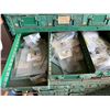 Image 15 : Green 60-Drawer Industrial Small Parts Cabinet 42" x 15" x 68"H & Contents: Hardware, etc