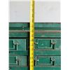 Image 19 : Green 60-Drawer Industrial Small Parts Cabinet 42" x 15" x 68"H & Contents: Hardware, etc