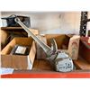 Image 2 : Contents of Shelf: Yale PE 3-Ton Hoist, Turnlock Plugs, Watthour Meter, Wire, Hardware, etc (Shelf n