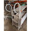 Image 8 : Platform Dolly Cart 36" x 23" x 51"H & Rolling Ladder Cart 45" x 20" x 50"H