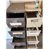 Image 3 : Qty 2 Art Metal & HON 4-Drawer File Cabinets 18" x 28" x 52"H