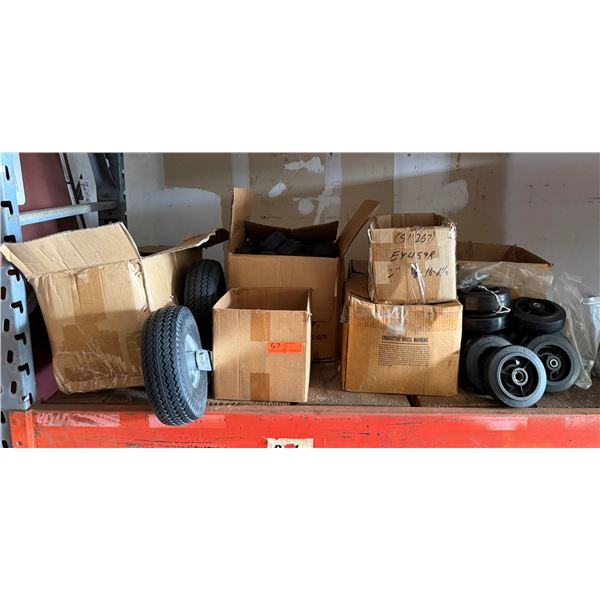 Multiple Wheels & Casters, Misc Sizes