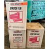 Image 1 : Qty 3 Boxes Pro Wrap 051152 Stretch Film
