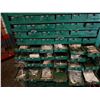 Image 13 : Green 100+ Drawer Industrial Small Parts Cabinet & Contents: Hardware, etc