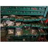 Image 16 : Green 100+ Drawer Industrial Small Parts Cabinet & Contents: Hardware, etc