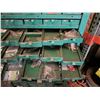 Image 17 : Green 100+ Drawer Industrial Small Parts Cabinet & Contents: Hardware, etc