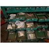 Image 18 : Green 100+ Drawer Industrial Small Parts Cabinet & Contents: Hardware, etc