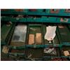 Image 20 : Green 100+ Drawer Industrial Small Parts Cabinet & Contents: Hardware, etc