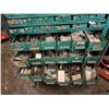 Image 8 : Green 100+ Drawer Industrial Small Parts Cabinet & Contents: Hardware, etc