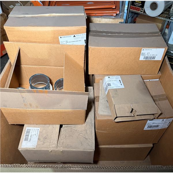 Multiple Amerivent Flashing, Collars, Vents, etc