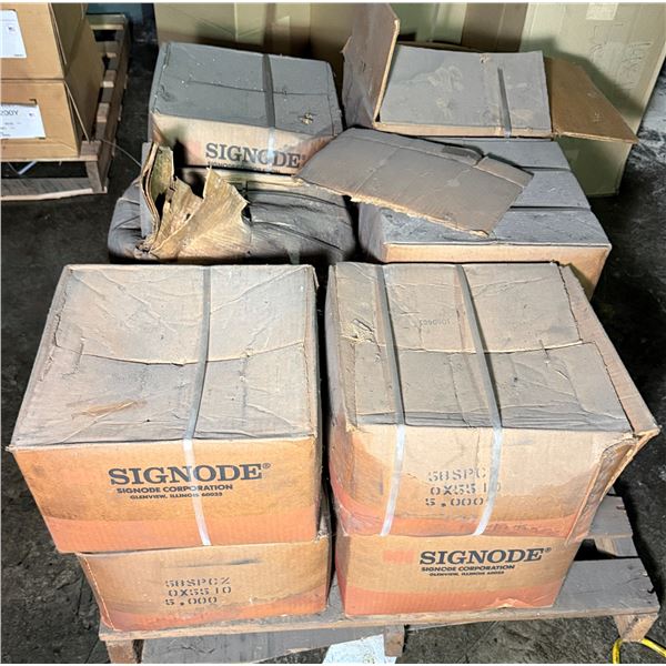 Multiple Signode 58SPCZ Strapping Seals