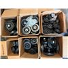 Image 1 : Qty 6 Boxes Multiple Industrial Caster Wheels, Misc Sizes