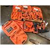 Image 1 : Multiple Paslode Power Tools:  Framing & Finish Nailers, Ramset, etc w/ Misc Hard Cases (condition u
