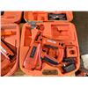 Image 5 : Multiple Paslode Power Tools:  Framing & Finish Nailers, Ramset, etc w/ Misc Hard Cases (condition u