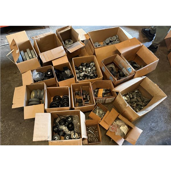 Multiple Boxes Casters Wheels, Yokes, Hardware, etc Misc Sizes