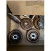 Image 8 : Qty 8 Boxes Multiple Industrial Caster Wheels, etc Misc Sizes