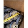 Image 9 : Qty 8 Boxes Multiple Industrial Caster Wheels, etc Misc Sizes