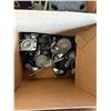 Image 11 : Qty 10 Boxes Multiple Caster Wheels, Yokes, Hardware, etc Misc Sizes