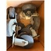 Image 5 : Qty 10 Boxes Multiple Caster Wheels, Yokes, Hardware, etc Misc Sizes