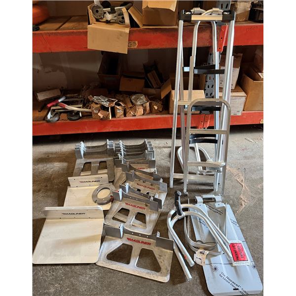 Multiple Magliner Hand Truck Frames, Accessories & Hardware (parts - may be incomplete)