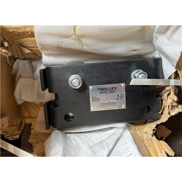 Columbus McKinnon Trolley Model CPTP 1-Ton Capacity