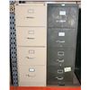 Image 1 : Qty 2 GEM & GF 4-Drawer File Cabinets 18" x 28" x 52"H