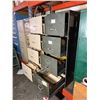 Image 4 : Qty 2 GEM & GF 4-Drawer File Cabinets 18" x 28" x 52"H