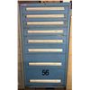 Image 1 : Lyon MSS II Modular Drawer Cabinet 30" x 37.5" x 59"H & Contents:  Wheels, Hardware,  etc