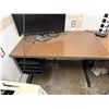 Image 7 : Office Set-Up:  Desks, IBM Typewriter on Stand, AOC Monitor, Houzetell Tower Power Strip, etc Misc S