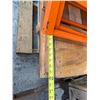 Image 7 : Multiple Orange Metal Frames 40" x 30", Wood Platforms 48" x 24", Colson Caster Yokes, etc
