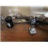 Image 20 : Office Set-Up: Wooden Table 72" x 29" x 31"H, Rolling 2-Door Cart, 2 Chairs, Panasonic CD Changer  &