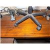 Image 6 : Office Set-Up: Wooden Table 72" x 29" x 31"H, Rolling 2-Door Cart, 2 Chairs, Panasonic CD Changer  &