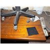 Image 8 : Office Set-Up: Wooden Table 72" x 29" x 31"H, Rolling 2-Door Cart, 2 Chairs, Panasonic CD Changer  &