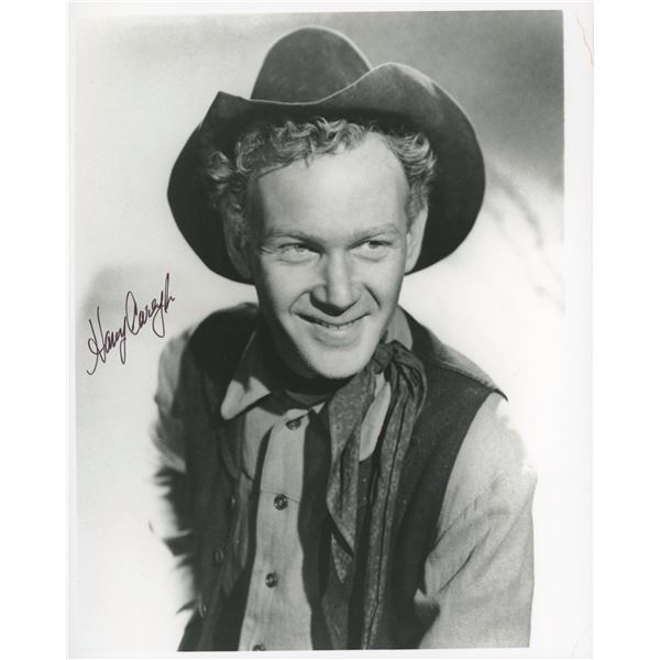 Red River Harry Carey signed photo