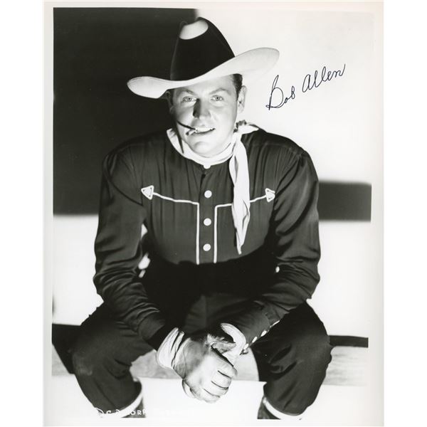 Law Of The ranger Bob Allen signed photo