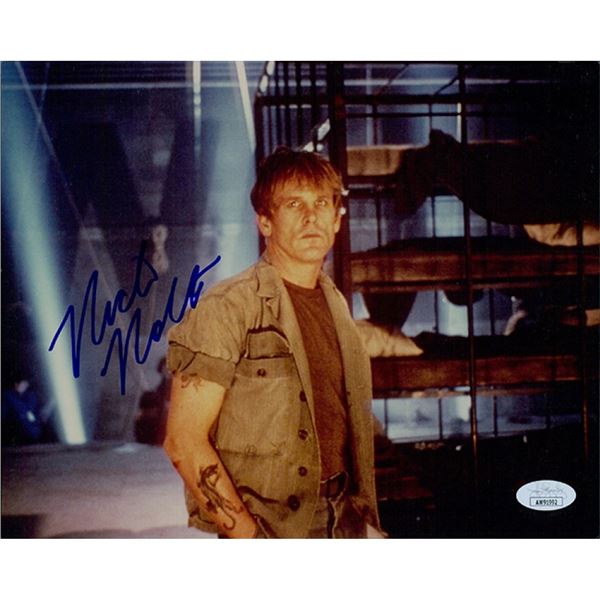 Trading Places Nick Nolte Actor Signed 8x10 Glossy Photo JSA Authenticated