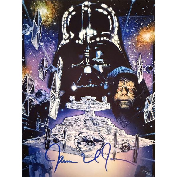 Star Wars Darth Vader James Earl Jones signed photo