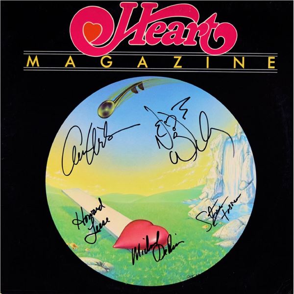 Heart signed Magazine album