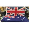 Image 1 : Australian, Great Britain and Prince Phillip Flags