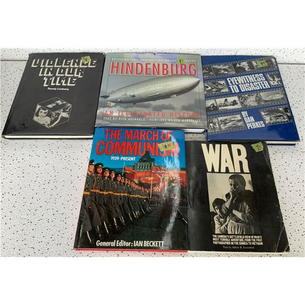 Five War/Disaster Books