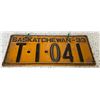 Image 2 : 1933 Saskatchewan Matched License Plates