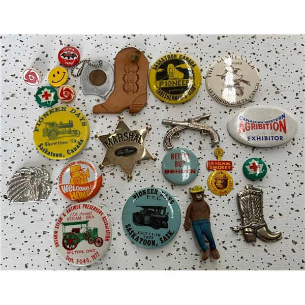Miscellaneous Pin Backs