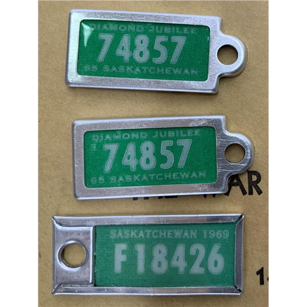 1965 and 1969 War Amp Tags